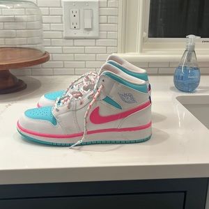 Digital pink Jordan 1
